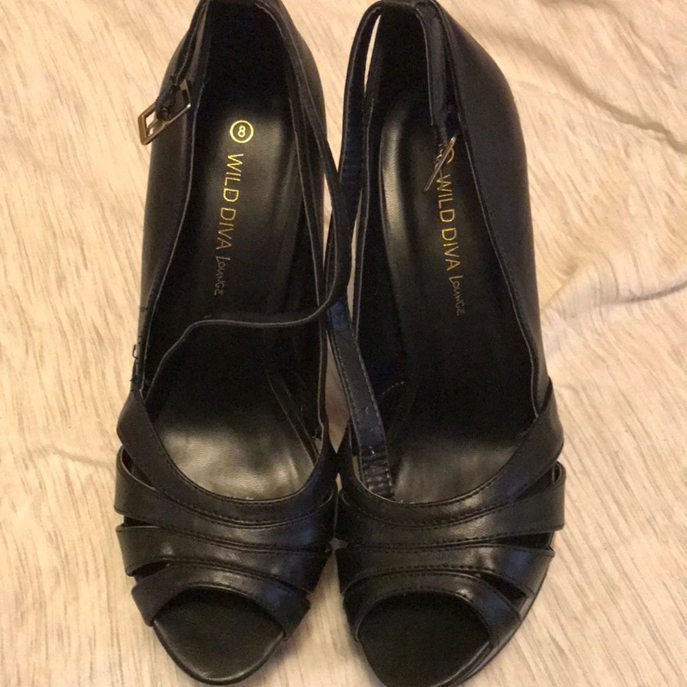 Black stilettos